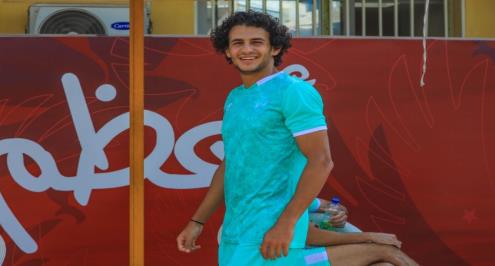 العربي بدر: لا توجد مباراة سهلة.. والسولية نصحني بعدم التسرع